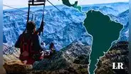 La segunda tirolesa más grande del mundo está en América Latina: mide más de 2 km