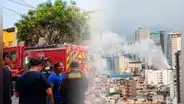 Incendio en Lince: 6 unidades de bomberos atendieron siniestro que se registró en Año Nuevo