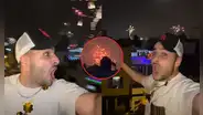 Youtuber de España celebró Año Nuevo en Perú y quedó en shock con la celebración: “Parece una guerra mundial”