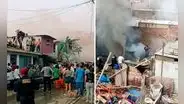 SJL: se registra incendio de grandes proporciones en el pasaje Cruz de Motupe