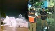 La Punta y Chucuito amanecieron inundadas a causa de fuertes oleajes anómalos en el Callao