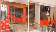 Mall Aventura San Juan de Lurigancho: estructura de restaurante del centro comercial se desplomó