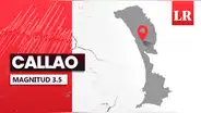 Temblor de magnitud 3.5 se sintió hoy en el Callao, según IGP
