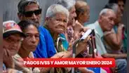 PENSIONADOS IVSS y Amor Mayor, pagos enero 2024: ¿qué subsidios recibirán y cuándo podrían cobrarlo?