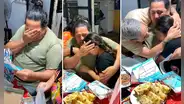 Joven emociona a su padre y hermana con espectacular regalo de vacaciones: “Se van a la playa”