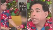 Ernesto Pimentel presenta por primera vez a su hijo en televisión y sorprende con talento en el canto