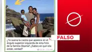 Foto de la familia Obama no fue tomada en la isla privada de Jeffrey Epstein