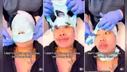 Joven acude a salón de belleza para tratamiento facial y termina sin pestañas: “Mi primera chamba”