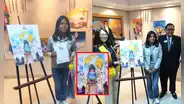 Niña juliaqueña representará al Perú en competencia internacional de arte 'Cartel de la paz'