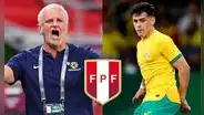 DT de Australia se pronunció tras rumores de Alexander Robertson a la selección peruana