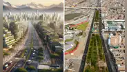 Así luciría San Juan de Lurigancho en 2050, según la inteligencia artificial: IA reveló insólitas imágenes