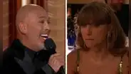 Taylor Swift y el humillante momento en los Globos de Oro 2024 por el presentador Jo Koy