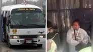 Ate: chofer y cobrador del Chosicano asaltan a pasajera durante viaje