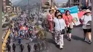 Comerciantes de Comas alzan su voz de protesta contra alcalde Ulises Villegas tras ser desalojados