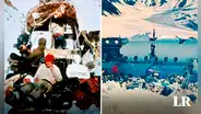 La tragedia de los Andes: las imágenes inéditas del rescate de los 16 sobrevivientes