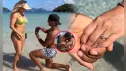 ¡Dijo "sí"! Said Palao y Alejandra Baigorria se comprometieron en Filipinas tras 3 años de relación