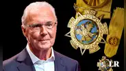 ¿Cuál fue la condecoración que recibió Franz Beckenbauer del Gobierno de México y en qué año?