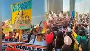 Marchan contra Dina Boluarte en Lima: manifestante exigen justicia por los fallecidos el 9 de enero