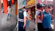 Cieneguilla: cocinero de chifa amenaza con machete a trabajadores de barbería