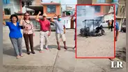 Vecinos atrapan a ladrones y queman mototaxi en Chiclayo: "Ya estamos cansados"