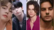 V de BTS y Soobin compiten contra Timothée Chalamet y Andrés Wiese para ser el rostro más bello 2024