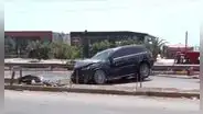 Barranco: camioneta se despista en la Costa Verde y accidente generó alta congestión vehicular