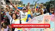 BONO empleados públicos, enero 2024: COBRA HOY el NUEVO MONTO en Venezuela
