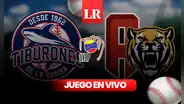 ¡Paliza! Los Tigres de Aragua derrotaron 15-3 a los Tiburones de La Guaira por el Round Robin LVBP
