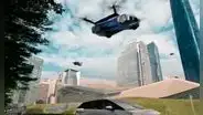 El auto volador existe: tiene 4 hélices ocultas que lo hacen despegar y evitar el tráfico