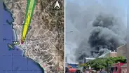 Incendio en Cercado de Lima: contaminación del aire afectaría hasta 5 distritos, alerta Senamhi