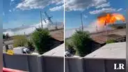 Avioneta se desploma en plena carretera de Chile: piloto murió y hay 4 heridos de gravedad