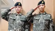 Taehyung y RM de BTS se gradúan como aprendices de élite en su servicio militar en Corea