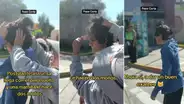 Joven acude a dar examen a la UNSA con el cabello suelto y mamás le hacen peinado loco en la entrada