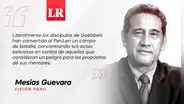 Miente, miente que todo queda, por Mesias Guevara Amasifuen