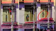 Niño saca sus singulares pasos al ritmo de banda y en redes dicen: “Yo en los carnavales de Cajamarca”