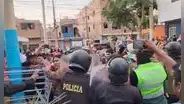 Huacho: ciudadanos intentan ingresar a hotel donde se encuentra asesino de hermanas