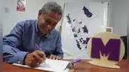 Mesías Guevara fue presentado como nuevo militante del Partido Morado