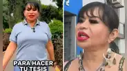 Susy Díaz se pronuncia tras críticas por promocionar venta de tesis en redes sociales