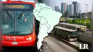 El país de Sudamérica con el mejor sistema de transporte público, según la IA: superó a Brasil y Colombia