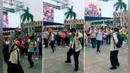 Jóvenes se lucieron con sus pasos de tunantada en el Aniversario de Lima: “El chuto y el arriero”