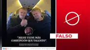 El padre de Erling Haaland no declaró públicamente que “Messi tiene más corrupción que talento”