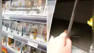 Latino impresionado en España al hallar fotos de aceite en vez de botellas en estantes de supermercado