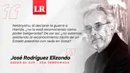 ¿Qué hacer con Netanyahu?, por José Rodríguez Elizondo