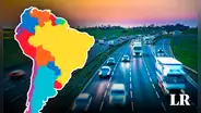 Descubre el país de Sudamérica con menos accidentes de tránsito, según último estudio