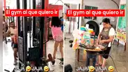 Mujer vende tortillas en gimnasio y usuarios dicen: “No solo es fuerza física, sino de voluntad”