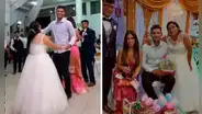 Carlos Zambrano apadrinó la boda palpa de su niñera y se lució bailando huayno