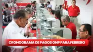 ONP, febrero 2024: revisa el CRONOGRAMA con fechas de pagos para pensionistas