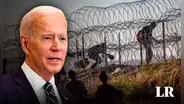 Autorizan que el Gobierno de Biden retire el alambre de púas que Texas puso en la frontera con México