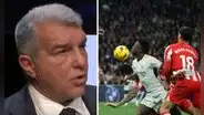 Presidente del Barcelona acusó al Real Madrid tras su victoria: "La competición está adulterada"