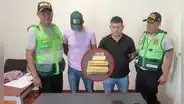 Detienen a 2 hombres con 4 lingotes de oro valorizados en casi 2,5 millones de soles en Piura